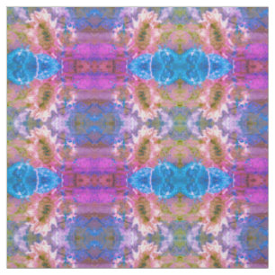 Tecido Girassol Rosa Púrpura Azul-Floral Girassol-Chic