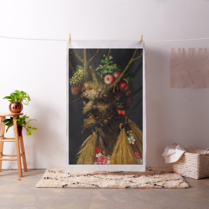 Tecido Giuseppe Arcimboldo - Quatro Assentos numa Cabeça