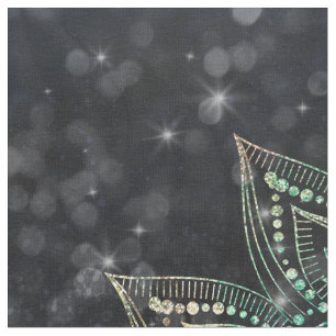 Tecido Glitter de Mandala Mágico dispara Design
