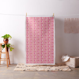 Tecido glitter pink heart vibrant romantic wallpaper