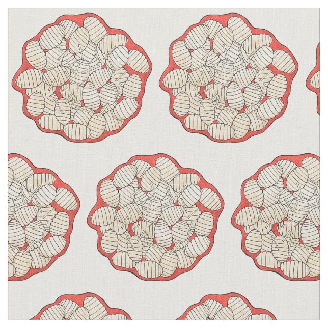 Tecido Gnocchi Massas de Comida de Cuisina Italiana (Detalhe)