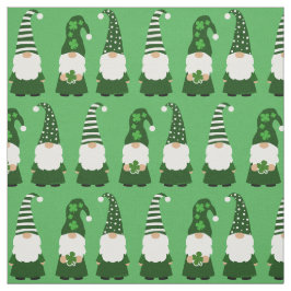 Tecido Gnomos Dias de São Patrícios Verde
