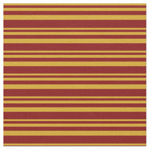 Tecido Goldenrod e Stripes de Maroon