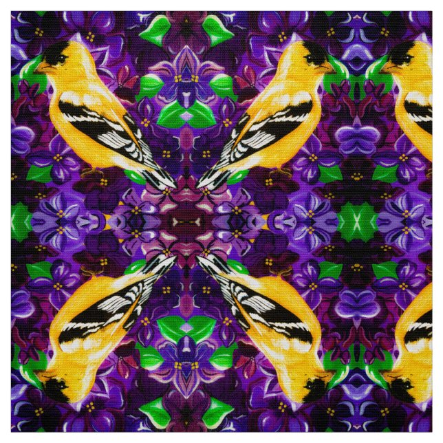 Tecido Goldfinch feliz (Modelo)