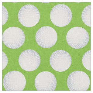 Tecido Golf Balls Esporte Golfe