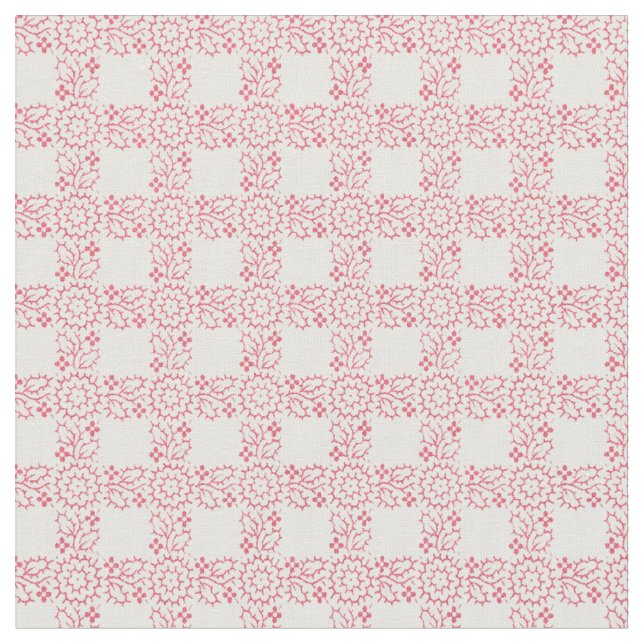 Tecido Grade Floral 1920 (Detalhe)