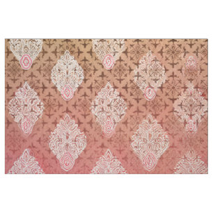 Tecido Gradient Floral Paisley Impressão de matérias tê