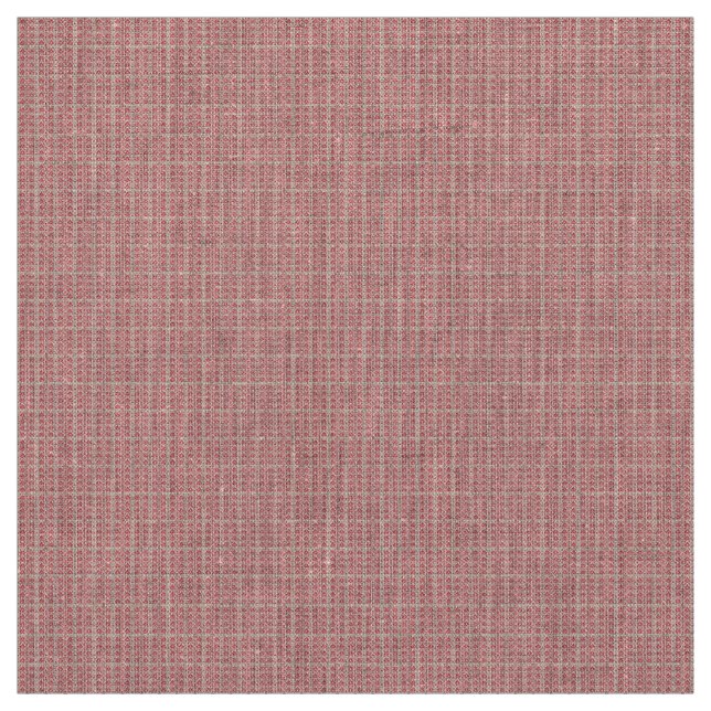 Tecido Gráficos florais vermelhos e rosados com gerânios (Modelo)