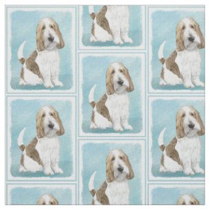 Tecido Grand Basset Griffon Vendeen - Arte Cão Original