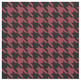 Tecido Grandada e Houndstooth preto