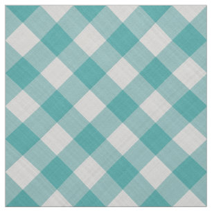 Tecido Grandes Cheques de Gingham - Padrão Geométrico