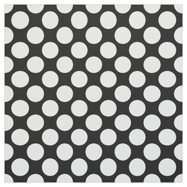 Tecido Grandes pontos retrorreflectores - branco e preto (Modelo)