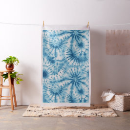 Tecido Gravata Tie-Dye Azul Claro