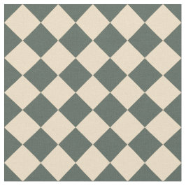 Tecido Green Yellow Checker Diamond Pattern