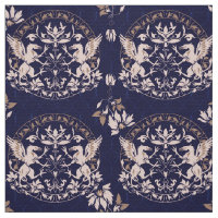 Griffin Preto Pendente com Prato de Flor DIY