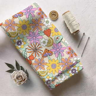 Tecido Groovy 70s Flor ID929