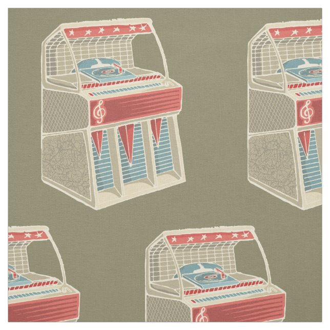 Tecido Grunge Jukebox (Modelo)
