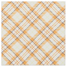 Tecido Grunge Laranja de Xadrez Belo Padrão de queda de l