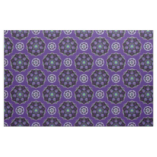 Tecido Guarda-chuva roxo & corações .7
