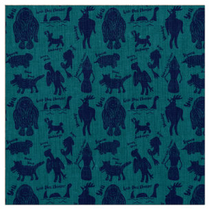 Tecido Guia de Identificação de Criptozoologia de Cript