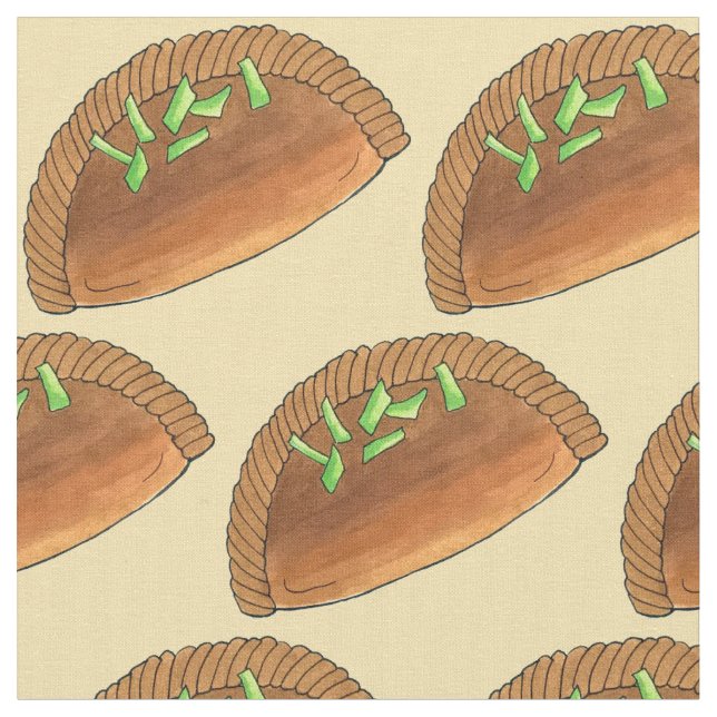 Tecido Gujia Gujiya Indian Swepling Mithai Dessert (Detalhe)