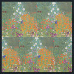 Tecido Gustav Klimt Flower Garden Cottage Nature<br><div class="desc">Uma bela pintura de jardim - esta é uma pintura clássica de Gustav Klimt,  chamada Jardim de Algodão,  ou Jardim Bauergarten,  1907,  que é um close up de um jardim floral,  uma pintura floral colorida.</div>