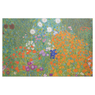 Tecido Gustav Klimt - Jardim de Flores