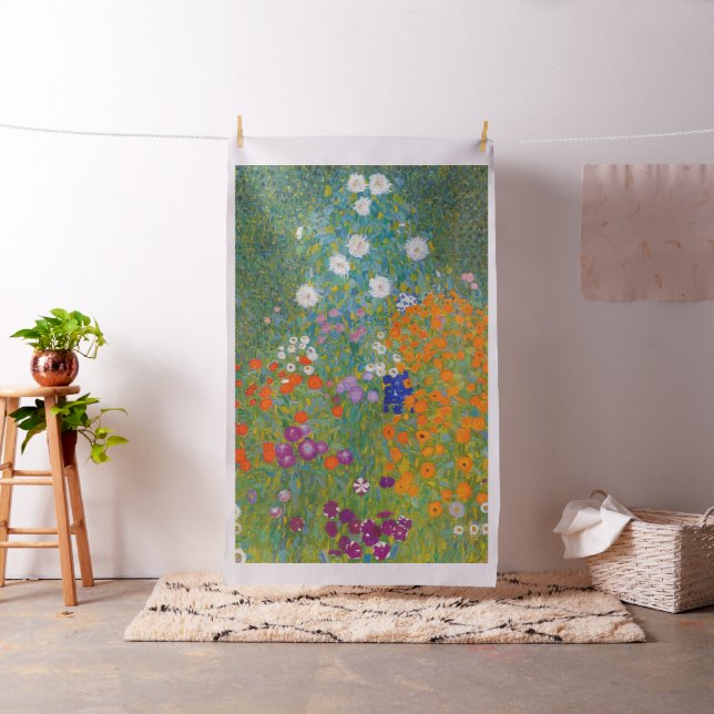 Tecido Gustav Klimt - Jardim Flor (In Situ)
