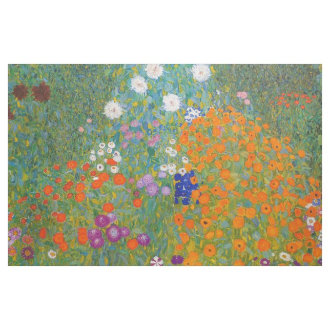 Tecido Gustav Klimt - Jardim Flor (Jarda)