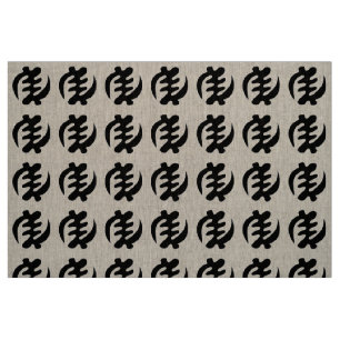 Tecido Gye Nyame  Deus é o símbolo de Adinkra supremo