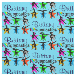 TECIDO GYMNAST PERSONALIZADO AZUL SUPER STAR