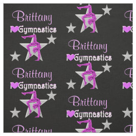 TECIDO GYMNAST PERSONALIZADO bonito E NEGRO
