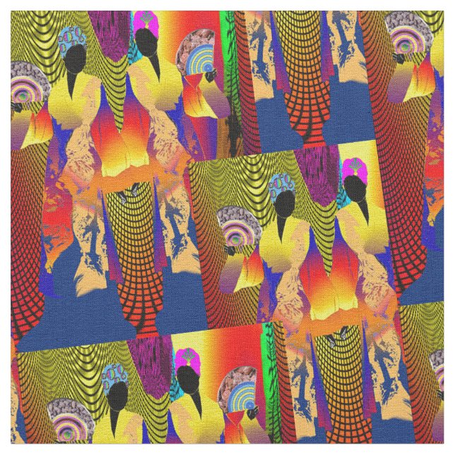 Tecido Haitian Creole Lady (Detalhe)