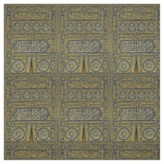 Tecido Haj árabe muçulmano islâmico Kaaba da caligrafia