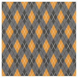 Tecido Halloween Argyle Pattern