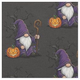 Tecido Halloween Gnome Fabric
