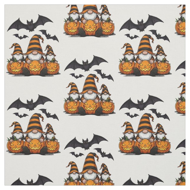 Tecido Halloween Gnome Fabric (Modelo)