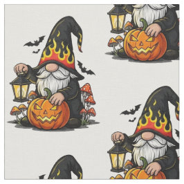 Tecido Halloween Gnome Fabric