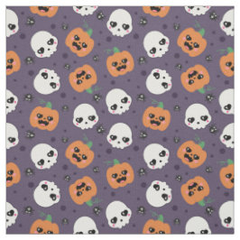 Tecido Halloween Kawaii Pattern