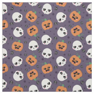 Tecido Halloween Kawaii Pattern