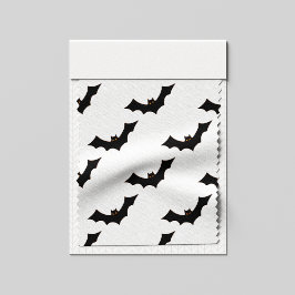 Tecido Halloween, Padrão De Morcegos, Truque Ou Tratament