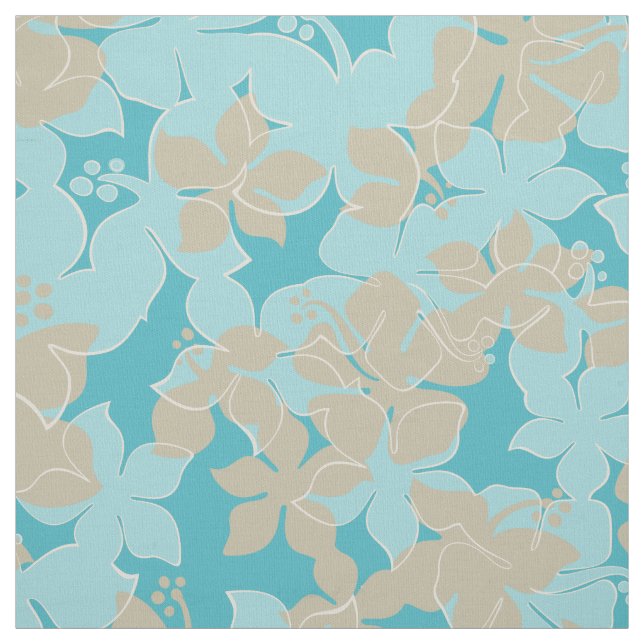 Tecido Hanalei Hawaiian Hibiscus Camo Floral (Modelo)