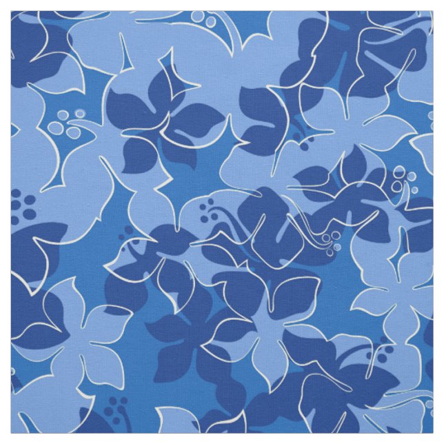 Tecido Hanalei Hawaiian Hibiscus Camo Floral (Modelo)
