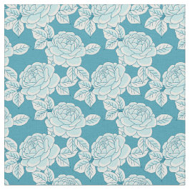 Tecido Hand Drawn Peony Floral Fabric