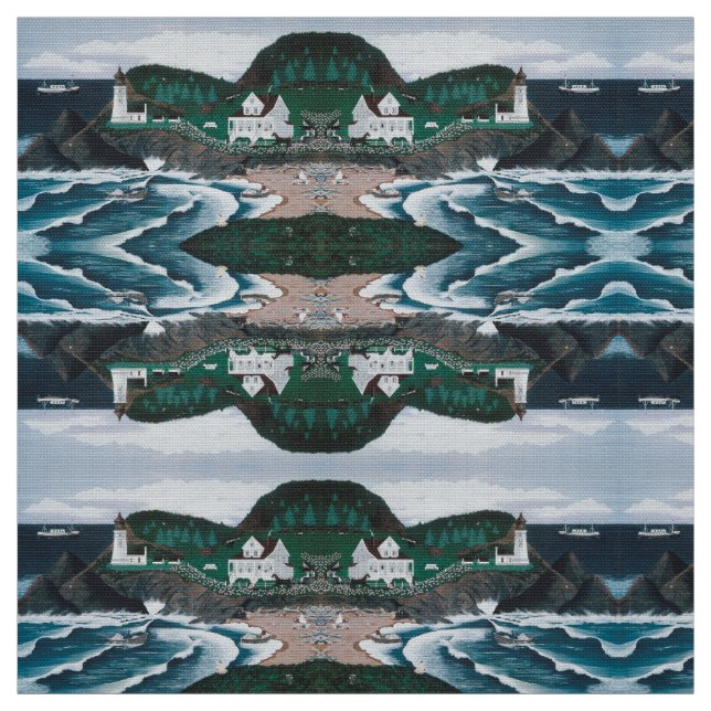 Tecido Heceta Farol (Modelo)