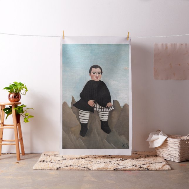 Tecido Henri Rousseau - Menino nas Rochas (In Situ)