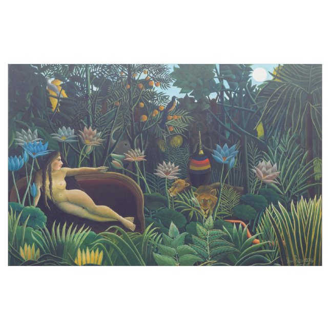 Tecido Henri Rousseau - O Sonho / Le Reve (Jarda)