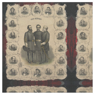 Tecido Heróis da Guerra Civil dos EUA 🏛️ Buff
