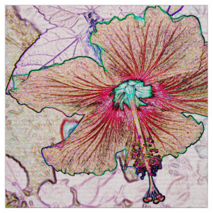 Tecido Hibiscus