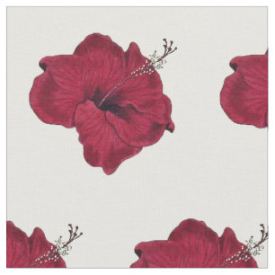 Tecido Hibiscus Impressão